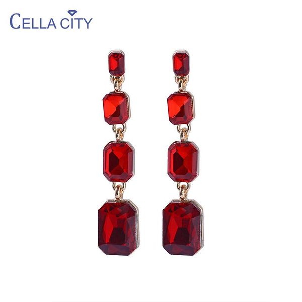 cellacity luxury earrings for women silver 925 jewelry geometry gemstones zircon ear drops female long drop earrings party
cellacity luxury earrings for women silver 925 jewelry geometry gemstones zircon ear drops female long drop earrings party