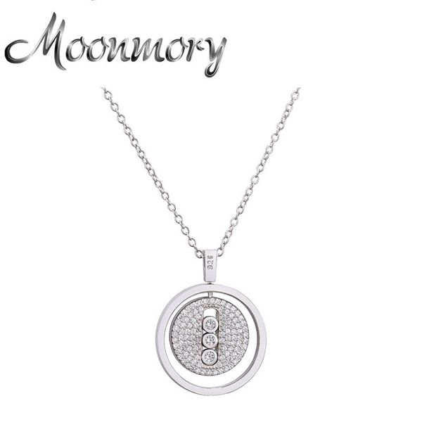 moonmory 925 sterling necklaces pendant for women popular brand cz zircon silver neck chains jewelry 2020 christmas gifts q1219, Bronze;silver
moonmory 925 sterling necklaces pendant for women popular brand cz zircon silver neck chains jewelry 2020 christmas gifts q1219, Bronze;silver