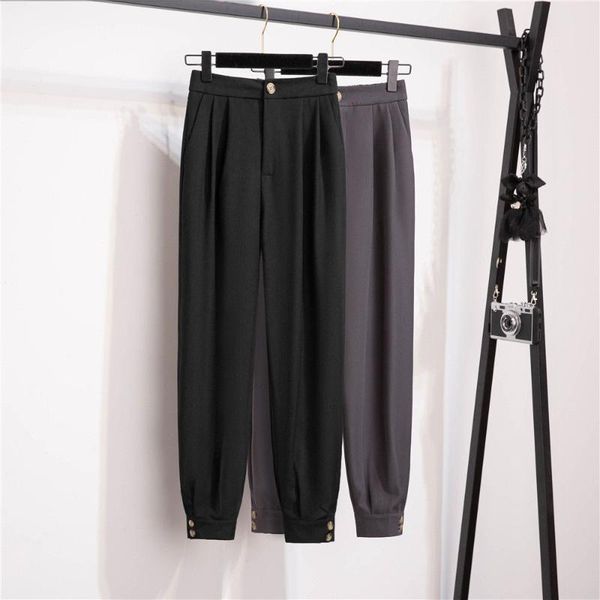 women's pants & capris women 2021 spring autumn fashion loose casual female high waist solid color trousers ladies zipper cargo m563, Black;white
women's pants & capris women 2021 spring autumn fashion loose casual female high waist solid color trousers ladies zipper cargo m563, Black;white