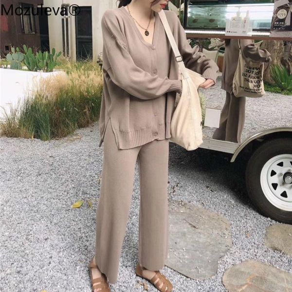 mozuleva winter women korean tracksuit 2 piece pant suitstwo piece set knitted v-neck cardigan and pant ladies sweater suit1, Gray
mozuleva winter women korean tracksuit 2 piece pant suitstwo piece set knitted v-neck cardigan and pant ladies sweater suit1, Gray