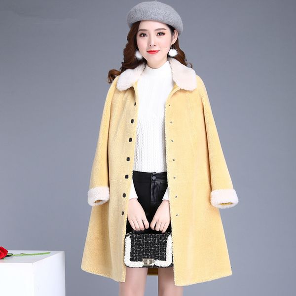 quality winter high jacket women coat of the female fake korean lamb fur coats long women's clothing 2020 chaqueta mujer my4287 oswx, Black
quality winter high jacket women coat of the female fake korean lamb fur coats long women's clothing 2020 chaqueta mujer my4287 oswx, Black