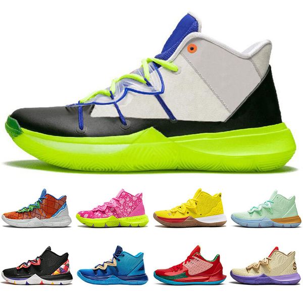 wholesale kyrie irving spongebob 5 5s jumpman men basketball shoes friends usa patrick mens trainers sports sneakers size 7-12
wholesale kyrie irving spongebob 5 5s jumpman men basketball shoes friends usa patrick mens trainers sports sneakers size 7-12