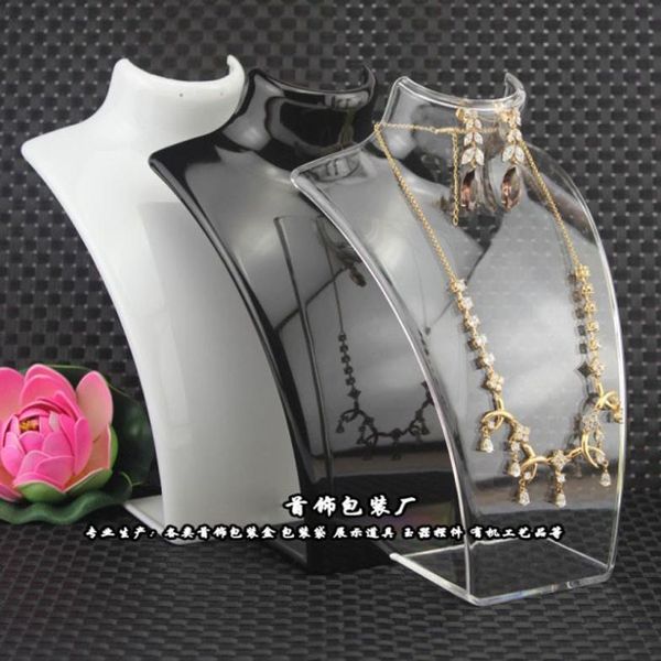 fashion jewelry display bust acrylic storage box mannequin jewelry holder for earring hanging necklace stand holder doll 2021, Black;white
fashion jewelry display bust acrylic storage box mannequin jewelry holder for earring hanging necklace stand holder doll 2021, Black;white