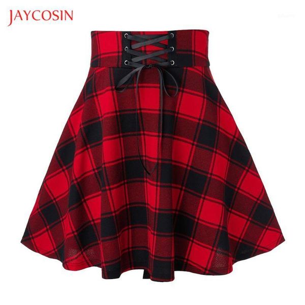 jaycosin women fashion casual short skirt plaid printing splicing frenulum a-line mini skirt elastic waist lace up skirts1, Black
jaycosin women fashion casual short skirt plaid printing splicing frenulum a-line mini skirt elastic waist lace up skirts1, Black