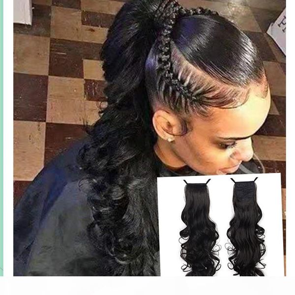 ladies brazilian long curly ribbon wraps around drawstring ponytails hairpiece clip in on ponytail hair extensions black brown 140g 22inch
ladies brazilian long curly ribbon wraps around drawstring ponytails hairpiece clip in on ponytail hair extensions black brown 140g 22inch