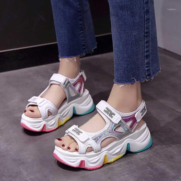 trendy colorful rainbow sole casual wedge sandals women shoes shiny platform sport sandals ladies footwear sandalias1, Black
trendy colorful rainbow sole casual wedge sandals women shoes shiny platform sport sandals ladies footwear sandalias1, Black