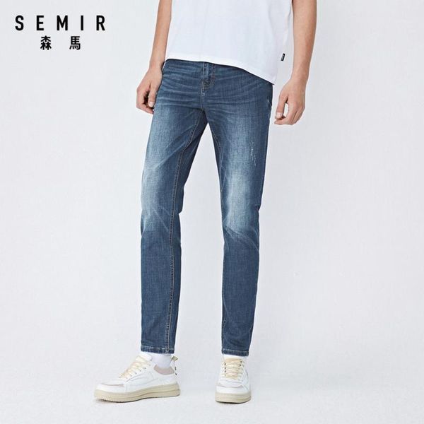 semir jeans men slim pencil pants men autumn new denim trousers fashion casual pants for man1, Blue
semir jeans men slim pencil pants men autumn new denim trousers fashion casual pants for man1, Blue
