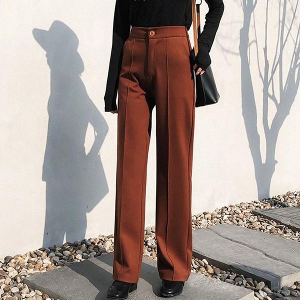 women's pants & capris women winter warm casual lady straight high waist plus size s~3xl wide leg woman trousers, Black;white
women's pants & capris women winter warm casual lady straight high waist plus size s~3xl wide leg woman trousers, Black;white
