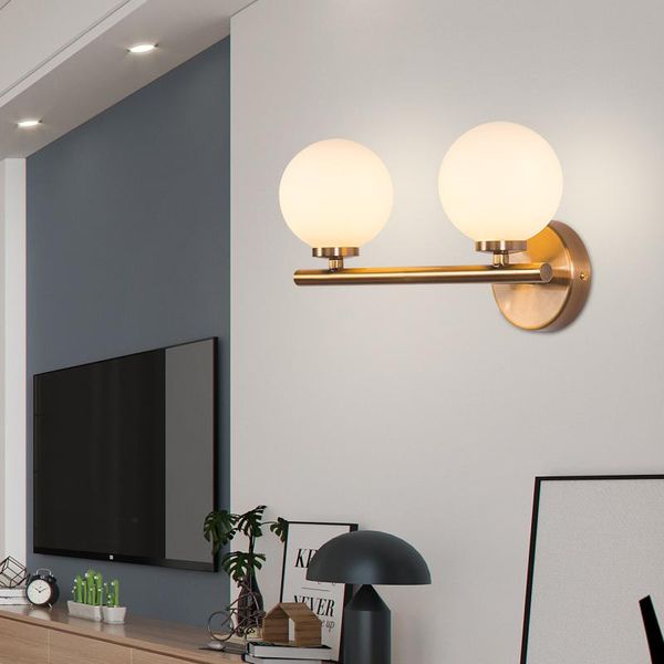 wall lamp simple metal living room decorative glass ball led mirror light bedroom bedside el corridor aisle lights
wall lamp simple metal living room decorative glass ball led mirror light bedroom bedside el corridor aisle lights