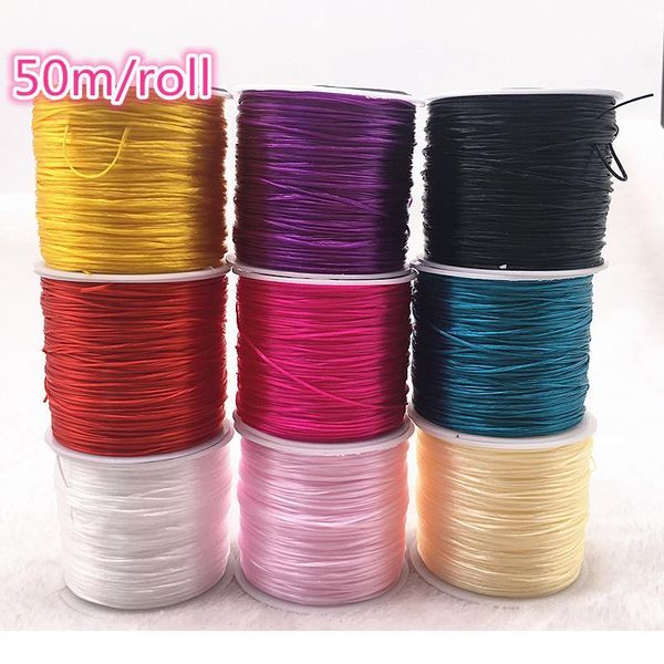 50m/roll yellow flexible elastic crystal line rope cord for jewelry making beading bracelet wire fishing thread qylheo
50m/roll yellow flexible elastic crystal line rope cord for jewelry making beading bracelet wire fishing thread qylheo