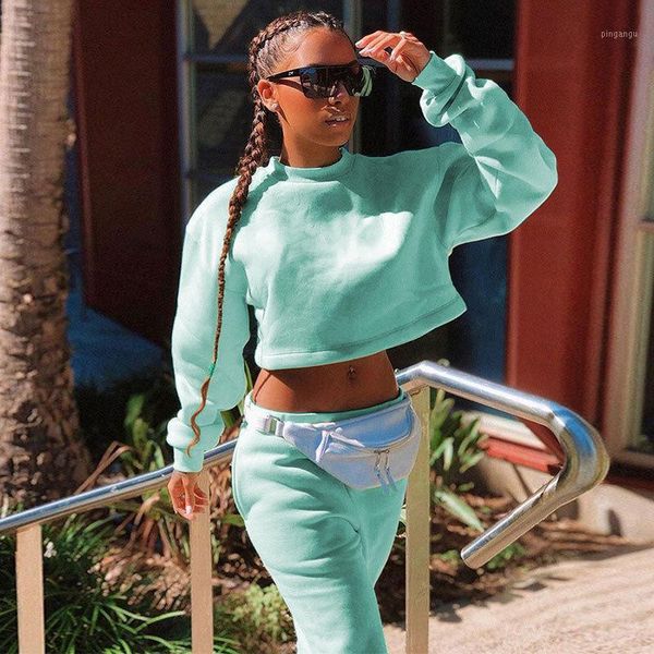 tracksuit women two piece set fleece warm streetwear solid color crop + jogger pants sport matching sweatsuit auttumn outfit1, Gray
tracksuit women two piece set fleece warm streetwear solid color crop + jogger pants sport matching sweatsuit auttumn outfit1, Gray