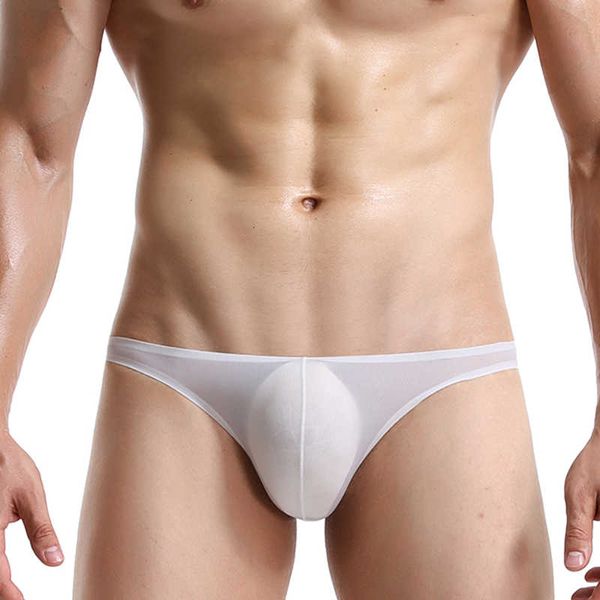 new fashion men style smooth soft men's thin under low waist bikini ice silk briefs seamless underwear, Black;white
new fashion men style smooth soft men's thin under low waist bikini ice silk briefs seamless underwear, Black;white