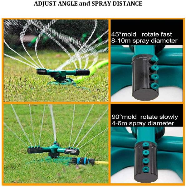 garden hoses automatic 360 degree rotating durable lawn sprinkler water sprinklers for lawn, yard, flower grass plant park
garden hoses automatic 360 degree rotating durable lawn sprinkler water sprinklers for lawn, yard, flower grass plant park