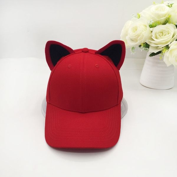 the new cat ears baseball cap made of pure cotton equestrian cap female cute hat y200714, Blue;gray
the new cat ears baseball cap made of pure cotton equestrian cap female cute hat y200714, Blue;gray