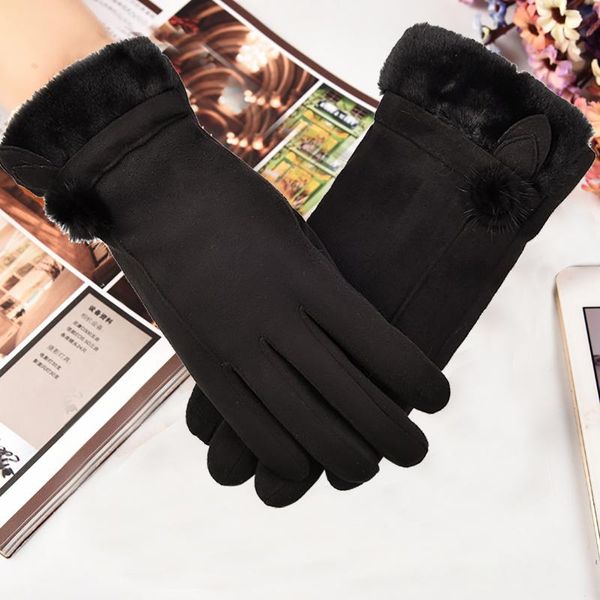 women' suede gloves warm winter gloves with t-ouch screen index finger warm women' winter mittens, Blue;gray
women' suede gloves warm winter gloves with t-ouch screen index finger warm women' winter mittens, Blue;gray