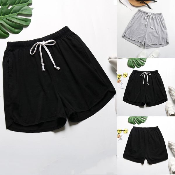 pockets high waisted solid black short home trousers summer beach casual elastic waist wild shorts women's autumn, White;black
pockets high waisted solid black short home trousers summer beach casual elastic waist wild shorts women's autumn, White;black