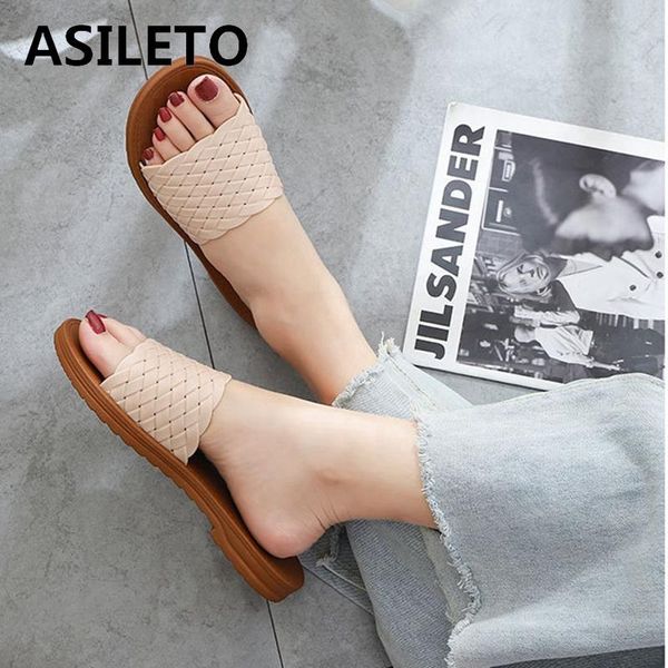 slippers asileto women 2021 open toe flat concise rome soft comfortable non-slip size 40 casual beach summer black f1109
slippers asileto women 2021 open toe flat concise rome soft comfortable non-slip size 40 casual beach summer black f1109