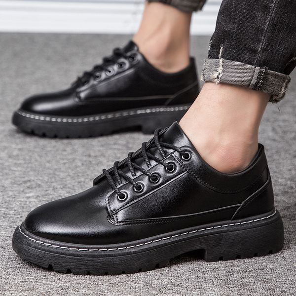 harajuku classic shoes spring 2020 new british casual shoes with increased black and thick soles c1212, Black;white
harajuku classic shoes spring 2020 new british casual shoes with increased black and thick soles c1212, Black;white
