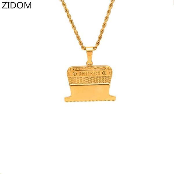 pendant necklaces 2021 arrived men hip hop gold color stainless steel barber shape fashion vintage necklace jewelry gifts, Silver
pendant necklaces 2021 arrived men hip hop gold color stainless steel barber shape fashion vintage necklace jewelry gifts, Silver