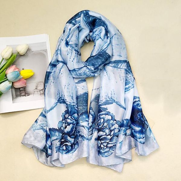 female long beach sunscreen scarves ladies floral all-match keep warm warps new fashion 180*90cm women scarf shawls, Blue;gray
female long beach sunscreen scarves ladies floral all-match keep warm warps new fashion 180*90cm women scarf shawls, Blue;gray