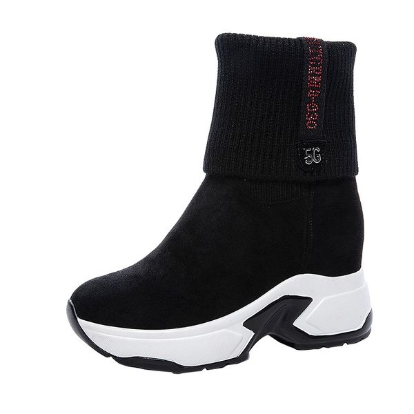 female martin 2020 autumn new thick-soled inward winter increase women's shoes all-match casual strain boots gg0m, Black
female martin 2020 autumn new thick-soled inward winter increase women's shoes all-match casual strain boots gg0m, Black