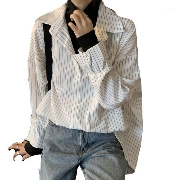 casual loose size long shirt women stripe design goth harajuku street blouses and autumn female clothing 2020 fashion1, White
casual loose size long shirt women stripe design goth harajuku street blouses and autumn female clothing 2020 fashion1, White