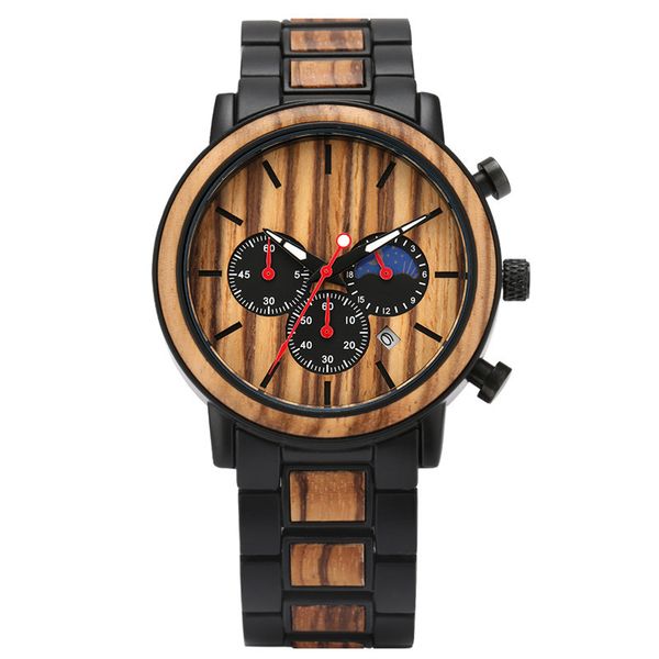 100% handmde nature wood watch chronograph clock men's bamboo quartz analog wristwatch luminous hands wooden bracelet strap reloj, Slivery;brown
100% handmde nature wood watch chronograph clock men's bamboo quartz analog wristwatch luminous hands wooden bracelet strap reloj, Slivery;brown