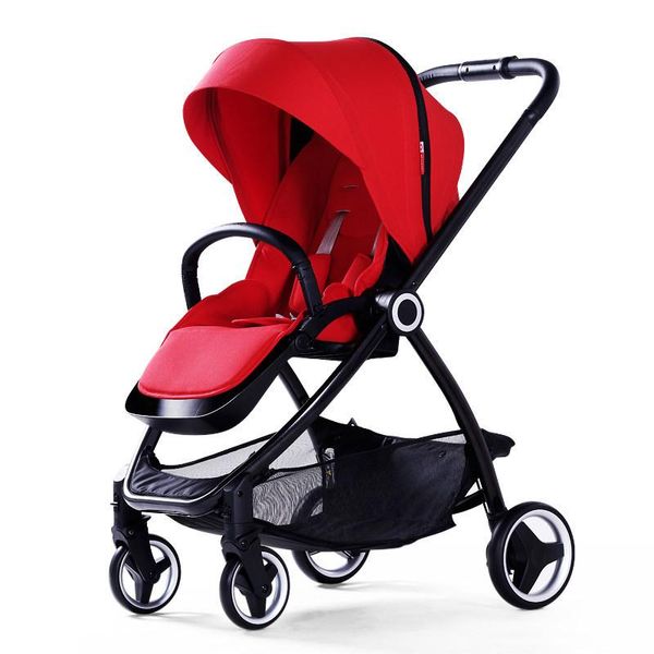 The New Stroller Cart Two-way High View Umbrella Cart Light Folding Portable Small Children's Trolley
