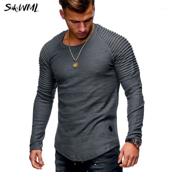 sukiwml fold tee shirt homme 2018 fashion t shirt men long sleeves camisetas hombre slim fit men t solid color 1, White;black
sukiwml fold tee shirt homme 2018 fashion t shirt men long sleeves camisetas hombre slim fit men t solid color 1, White;black