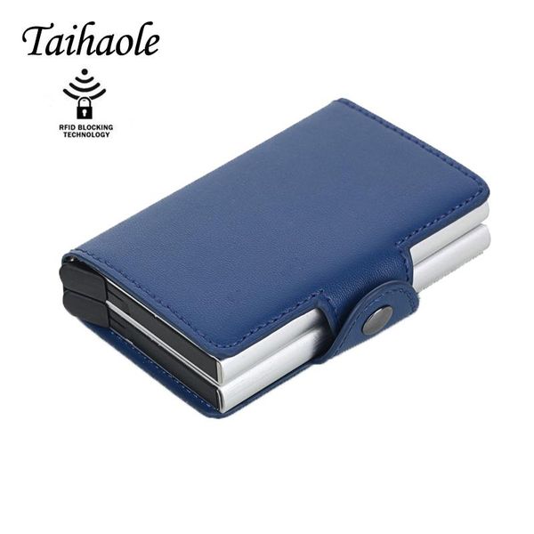 2021 holder men and women pu leather double case business card wallet fashion aluminum rfid id card case cardholder, Brown;gray
2021 holder men and women pu leather double case business card wallet fashion aluminum rfid id card case cardholder, Brown;gray