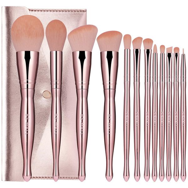 bs-mall makeup brush set 12 pieces of advanced synthetic foundation powder concealer eye shadow blush makeup brush lip golden makeup brush
bs-mall makeup brush set 12 pieces of advanced synthetic foundation powder concealer eye shadow blush makeup brush lip golden makeup brush