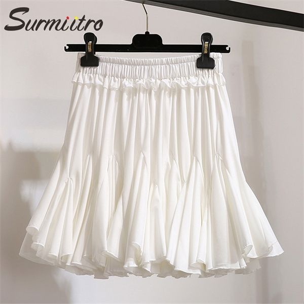 surmiitro white black chiffon summer shorts skirt women 2020 fashion korean high waist tutu pleated mini sun school skirt female q1217
surmiitro white black chiffon summer shorts skirt women 2020 fashion korean high waist tutu pleated mini sun school skirt female q1217