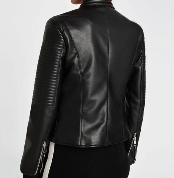 new fashionable jacket of the european style winter outerwear plutonium leather jackets female streetwear clothes bp2f, Black
new fashionable jacket of the european style winter outerwear plutonium leather jackets female streetwear clothes bp2f, Black
