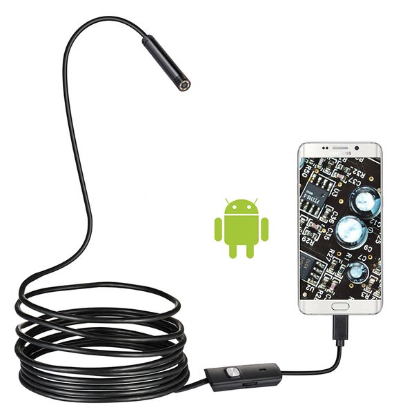 9pcs/lot 7mm endoscope camera flexible ip67 waterproof 6 adjustable leds inspection borescope camera micro usb otg type c for android pc
9pcs/lot 7mm endoscope camera flexible ip67 waterproof 6 adjustable leds inspection borescope camera micro usb otg type c for android pc