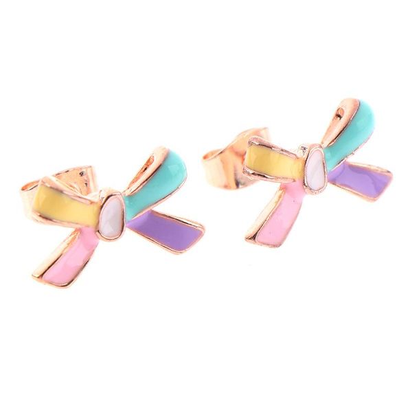 stud 1 pair cartoon bow earrings child girl colorful piercing fashion jewelry christmas gifts, Golden;silver
stud 1 pair cartoon bow earrings child girl colorful piercing fashion jewelry christmas gifts, Golden;silver
