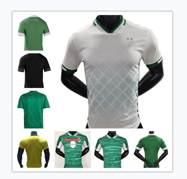 player version algerie 2021 2022 home away soccer jerseys mahrez feghouli bennacer atal 20 21 22 algeria football kits shirt men kids sets m, Black;yellow
player version algerie 2021 2022 home away soccer jerseys mahrez feghouli bennacer atal 20 21 22 algeria football kits shirt men kids sets m, Black;yellow