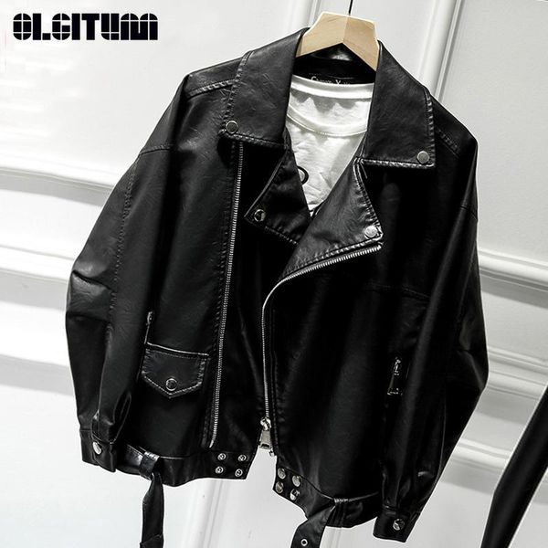кожаная куртка jk790 olgitum нового 2020 весна осень женских куртки punk street hipster корейской версия короткого отворот zipper женской, Black;brown
кожаная куртка jk790 olgitum нового 2020 весна осень женских куртки punk street hipster корейской версия короткого отворот zipper женской, Black;brown