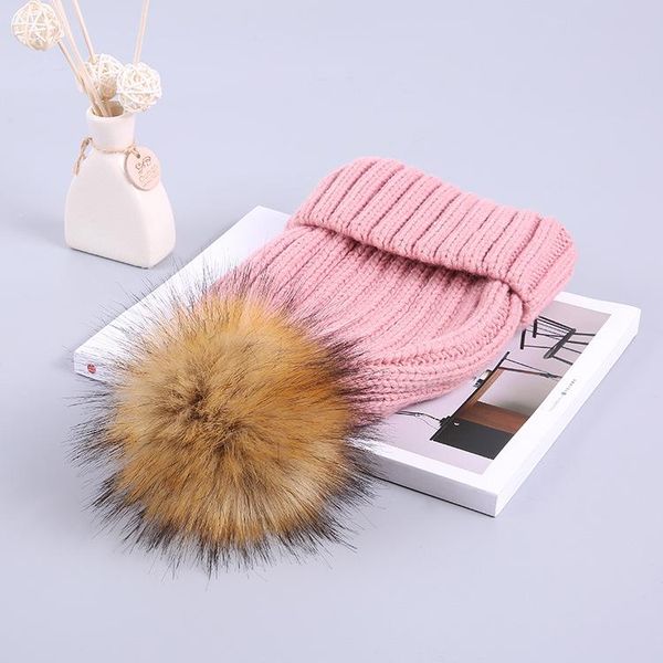 wide brim hats 2021 winter thick knitted wool cap faux raccoon fur ball women's warm hat cute parent and child-cap, Blue;gray
wide brim hats 2021 winter thick knitted wool cap faux raccoon fur ball women's warm hat cute parent and child-cap, Blue;gray