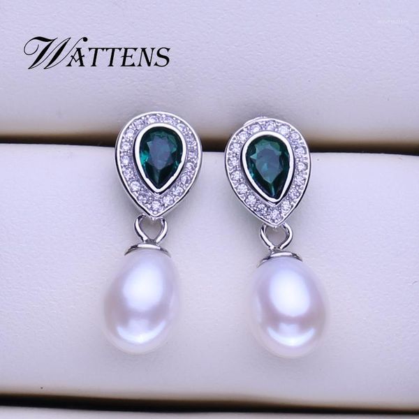 pearl jewelry 925 sterling silver earrings natural pearl earrings for women fashion green zircon wedding party birthday gift1
pearl jewelry 925 sterling silver earrings natural pearl earrings for women fashion green zircon wedding party birthday gift1