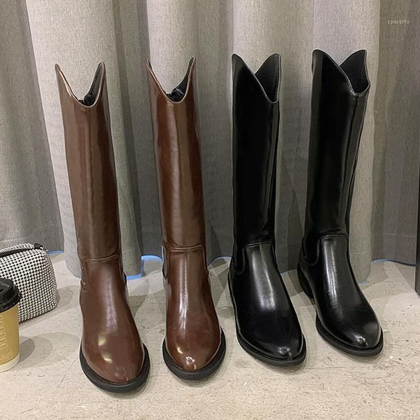 brand women's shoes thigh-high boots round toe winter footwear boots-women fashion over-the-knee med 2020 autumn ladies1, Black
brand women's shoes thigh-high boots round toe winter footwear boots-women fashion over-the-knee med 2020 autumn ladies1, Black