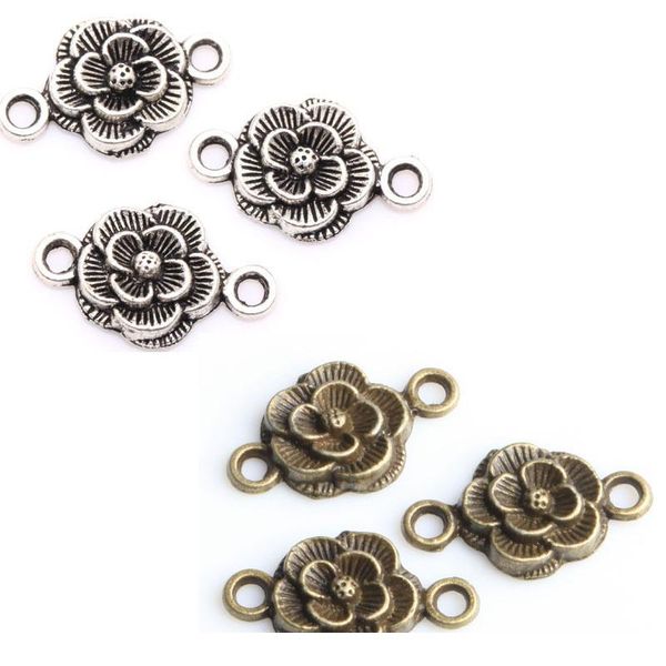 30pcs/pack two hole daisy flower tibetan silver bracelet connector beads charms pendant for jewelry making necklace diy qylbgr
30pcs/pack two hole daisy flower tibetan silver bracelet connector beads charms pendant for jewelry making necklace diy qylbgr
