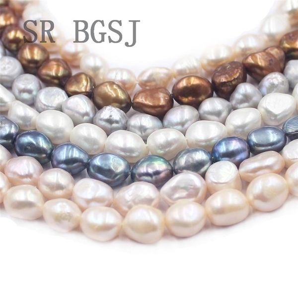 10x12mm clearance wholesale baroque potato pearl natural pearl freshwater loose beads 15" 200930, Black
10x12mm clearance wholesale baroque potato pearl natural pearl freshwater loose beads 15" 200930, Black