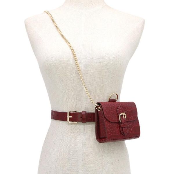 new 2021 fashion pu leather waist bag chain ladies messenger bags classic daily casual female crossbody bag
new 2021 fashion pu leather waist bag chain ladies messenger bags classic daily casual female crossbody bag