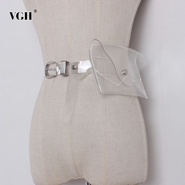 vgh casual pu leather woman transparent belt patchwork with sashes female delts clothing accessories 2020 spring fashion tide, Black;brown
vgh casual pu leather woman transparent belt patchwork with sashes female delts clothing accessories 2020 spring fashion tide, Black;brown