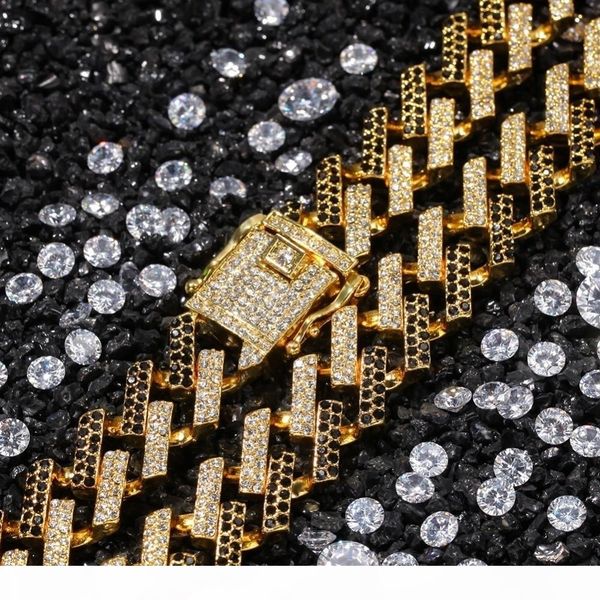 uwin drop shipping fashion iced prong cuban link chains necklaces 15mm mutil-colored blue black rhinestones hiphop jewelry mens t190907, Silver
uwin drop shipping fashion iced prong cuban link chains necklaces 15mm mutil-colored blue black rhinestones hiphop jewelry mens t190907, Silver