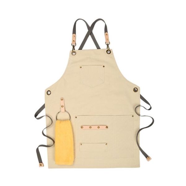 chef apron cotton canvas cross back adjustable apron with pockets for women and k4ua
chef apron cotton canvas cross back adjustable apron with pockets for women and k4ua