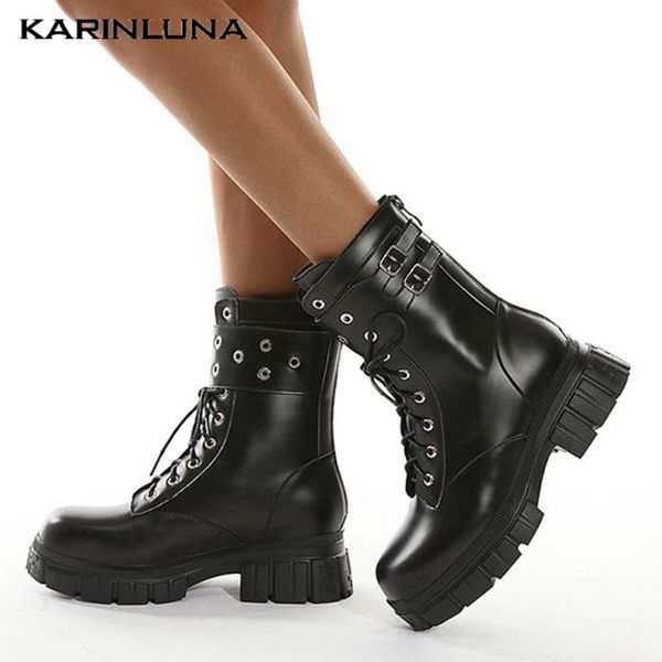 drop shipping gothic fashion shoes women motorcycle stylish round toe tire sole round toe lace-up ankel solid boots, Black
drop shipping gothic fashion shoes women motorcycle stylish round toe tire sole round toe lace-up ankel solid boots, Black