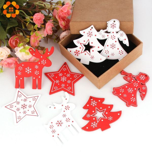 8pcs white&red wooden ornaments pendants wood crafts hanging xmas tree ornament kids gift christmas party decorations q1112
8pcs white&red wooden ornaments pendants wood crafts hanging xmas tree ornament kids gift christmas party decorations q1112