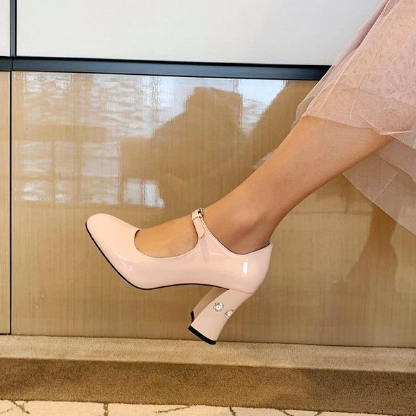 mezereon women pumps mary janes leather high heels ladies buckle strap party shoes classics style female dress pumps, Black
mezereon women pumps mary janes leather high heels ladies buckle strap party shoes classics style female dress pumps, Black