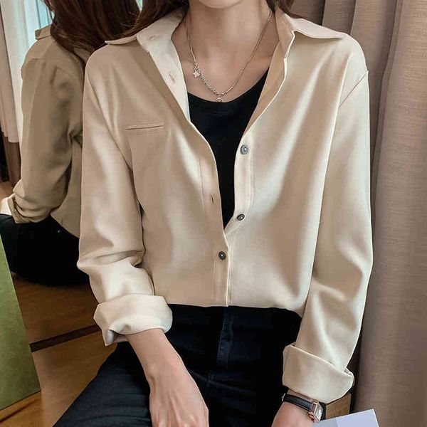 women's blouses & shirts hebe&eos women elegan ladies long sleeve turn-down collar spring autumn femme mujer apricot pink blue y7hn, White
women's blouses & shirts hebe&eos women elegan ladies long sleeve turn-down collar spring autumn femme mujer apricot pink blue y7hn, White